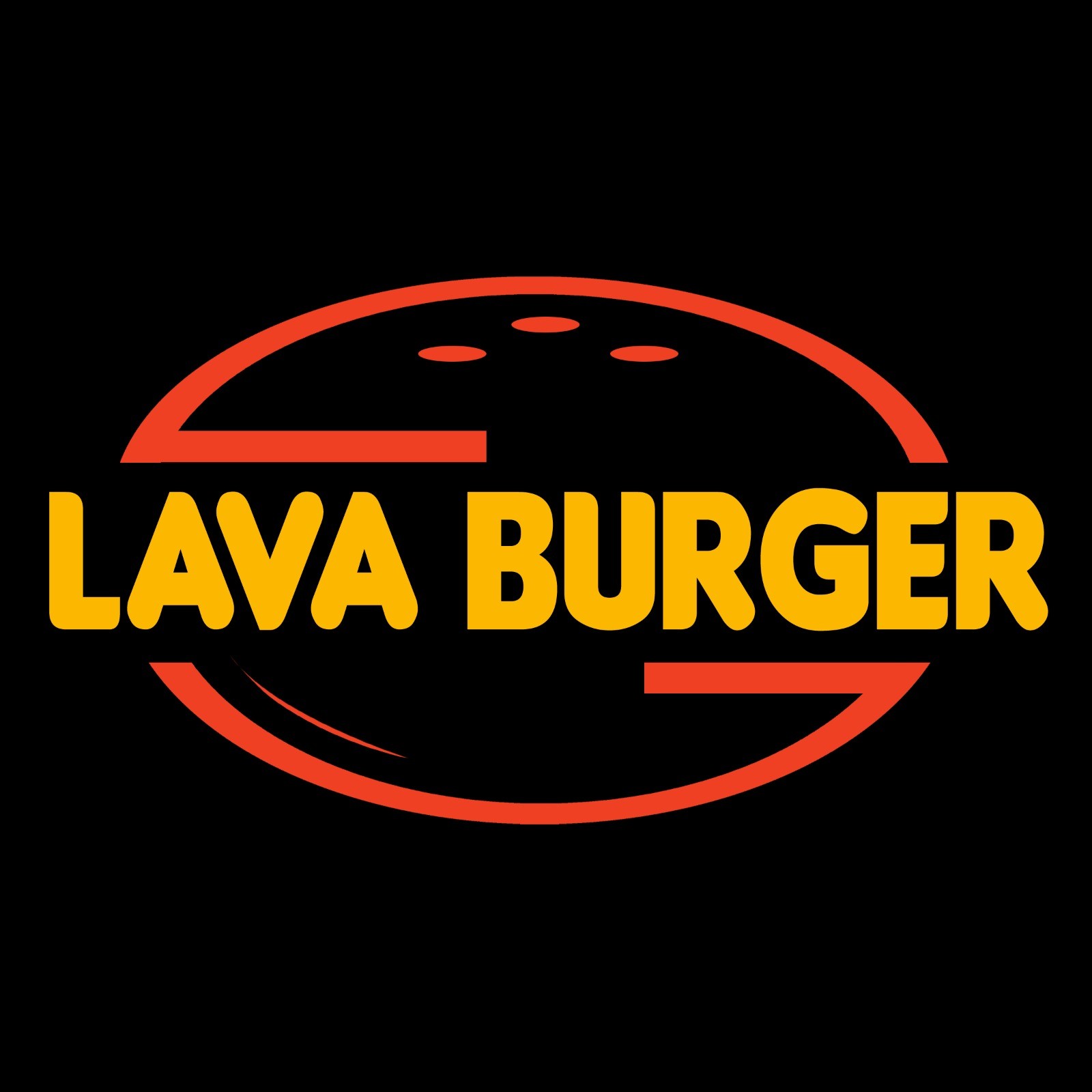 Lava Burger Logo